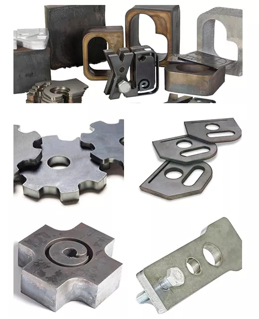 壹号娱乐CNCT等离子切割机切割样件