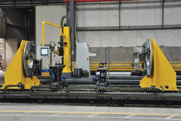 壹号娱乐CNCF系列型钢数控相贯线切割机