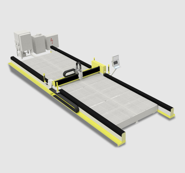 壹号娱乐HGLE12030 12040光纤激光切割机